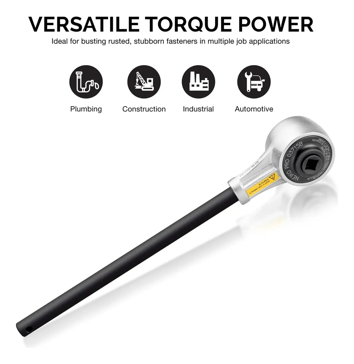 Llave de Torque Profesional NEIKO Pro 03715B 1/2" 500–1100 Nm