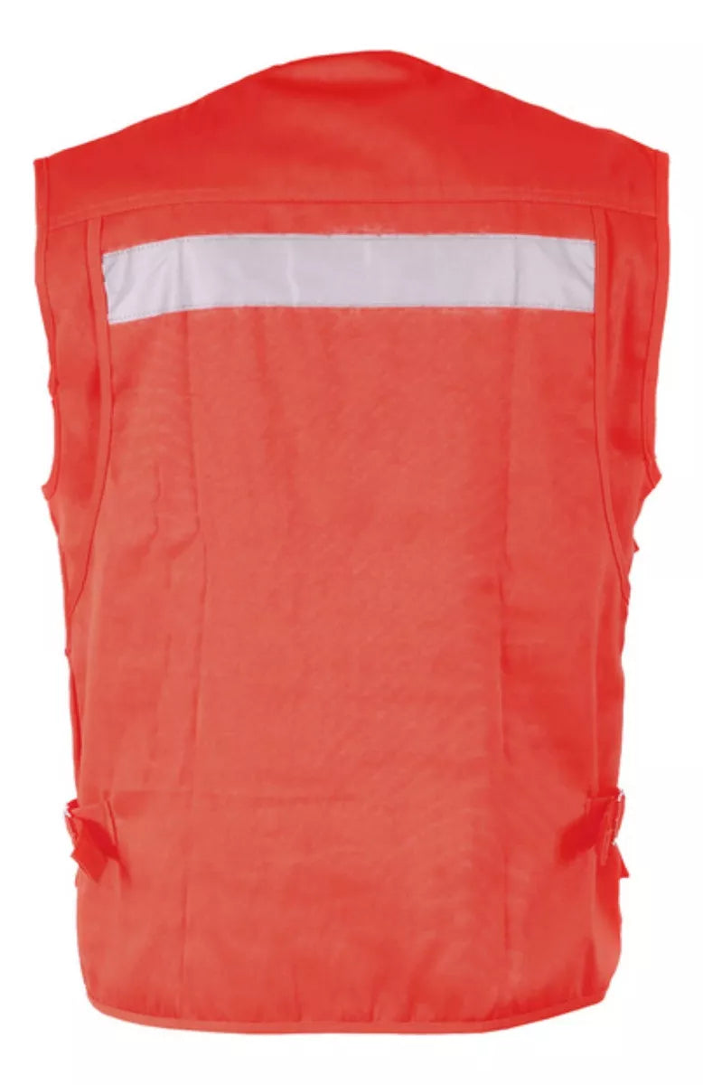 Chaleco Geólogo Poplin Con Reflectantes