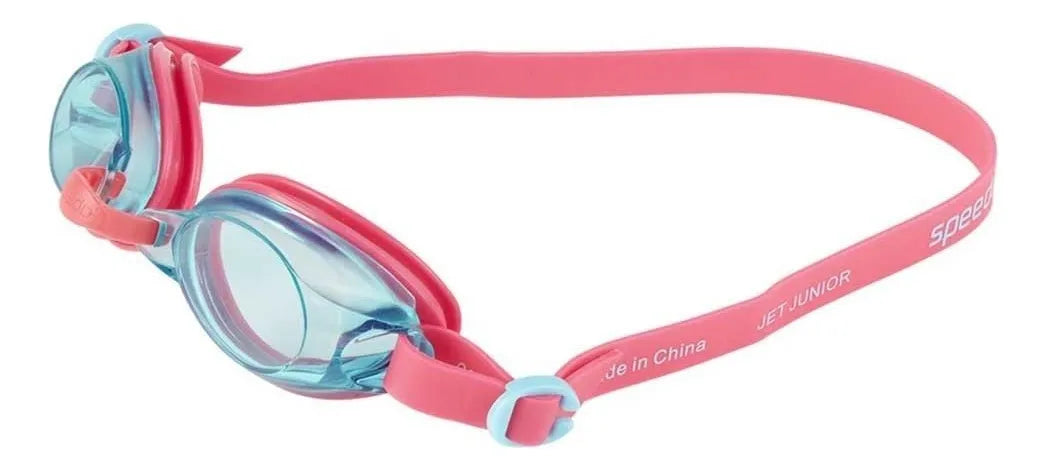 Antiparras Natación Speedo Jet Junior 6-14 Años Color Rosa/Azul