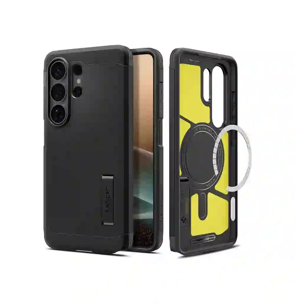 Funda Spigen Tough Armor MagFit para Samsung Galaxy S26 Ultra | Protección Militar con Soporte y MagSafe