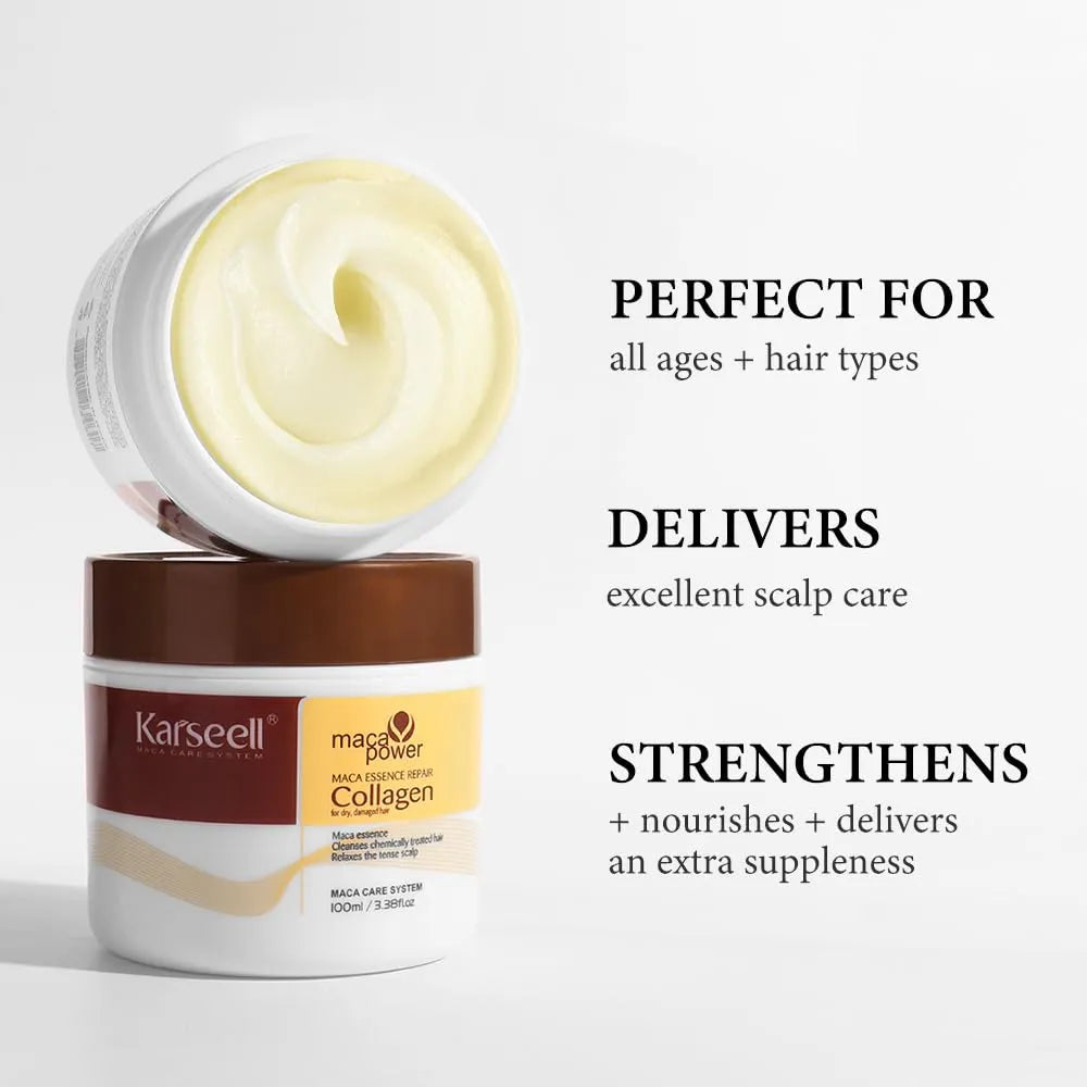 Tratamiento Capilar Karseell Collagen Deep Repair, 100 Ml, A