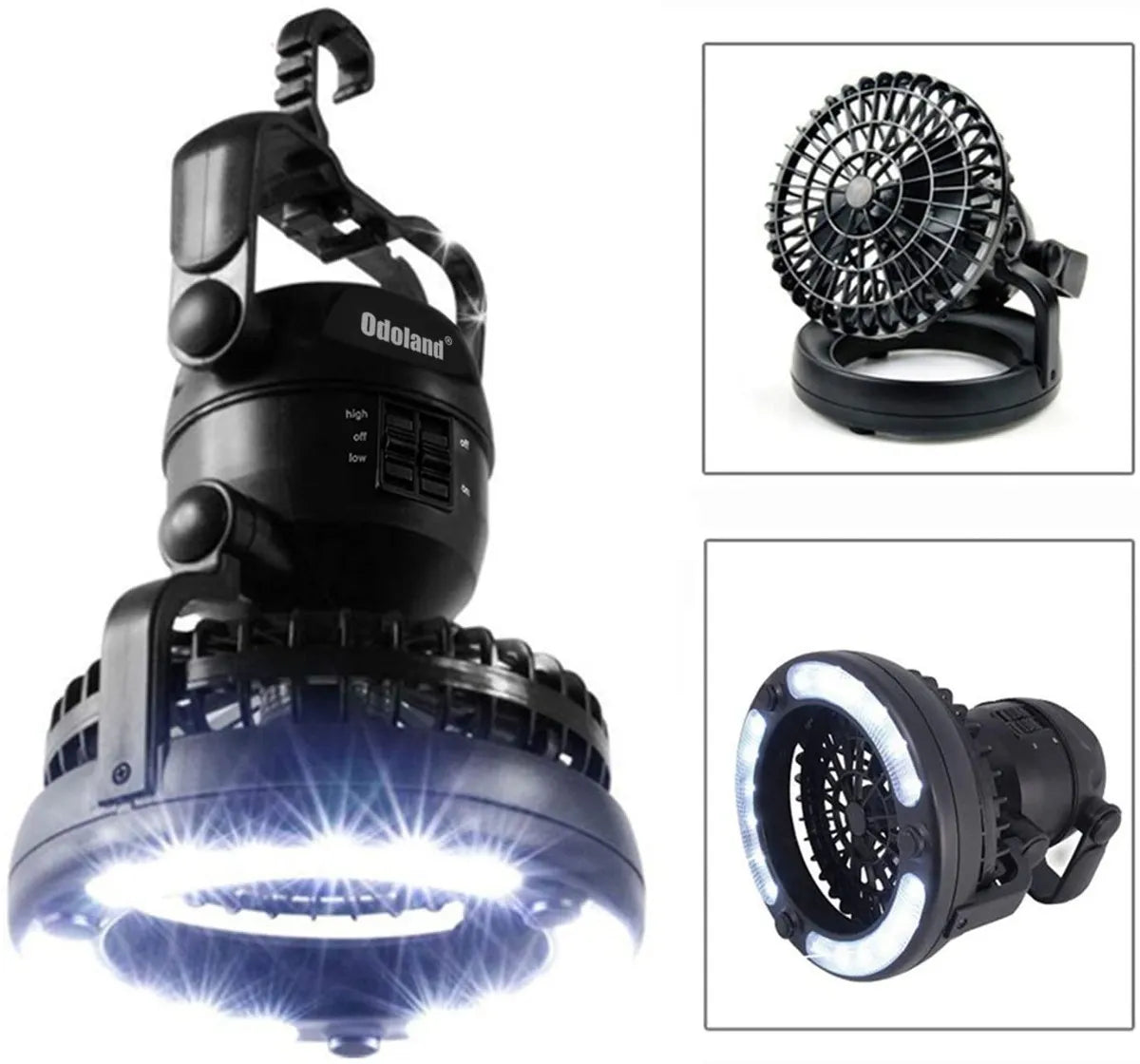 Led Linterna De Camping Con Ventilador De Techo