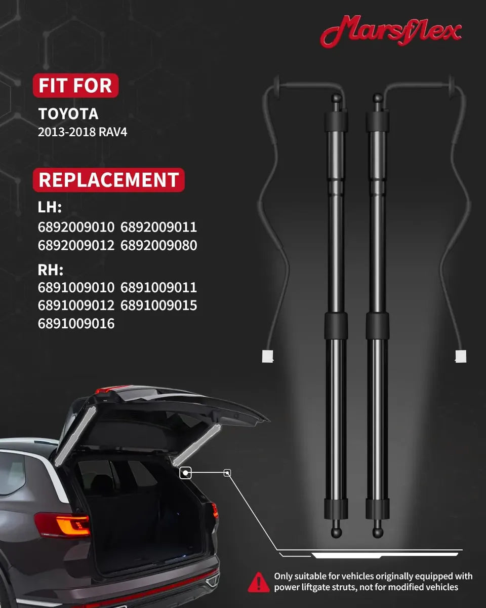 Marsflex Struts Liftgate Eléctricos para Toyota RAV4 2013-2018 – 1 Par