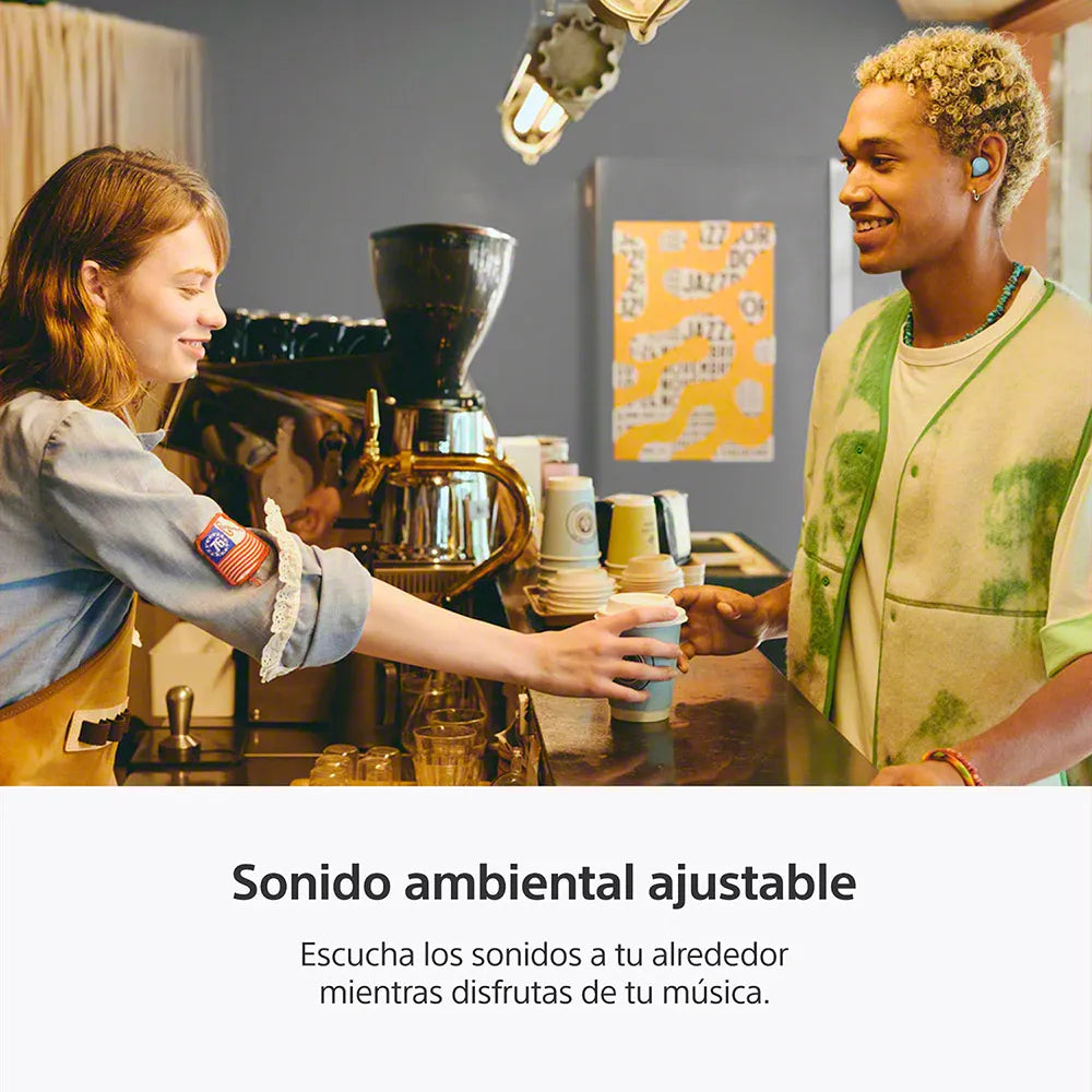 Audífonos Inalámbricos Bluetooth Wf-c510 Azul Sony