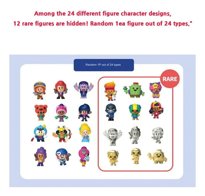 Figura Coleccionable Brawl Stars P.M.I Blindbag 1 Pack | Personaje Sorpresa