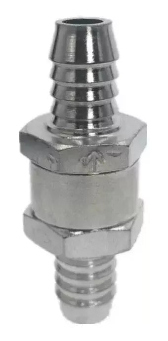 Valvula De Retencion 8 Mm Aluminio Petroleo De Antirretorno