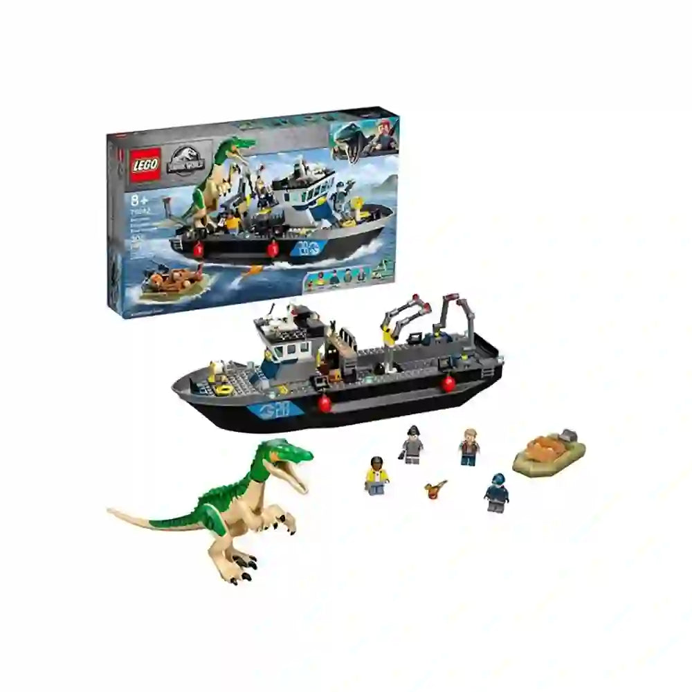 Lego® Jurassic World: Baryonyx Dinosaur Boat Escape #76942