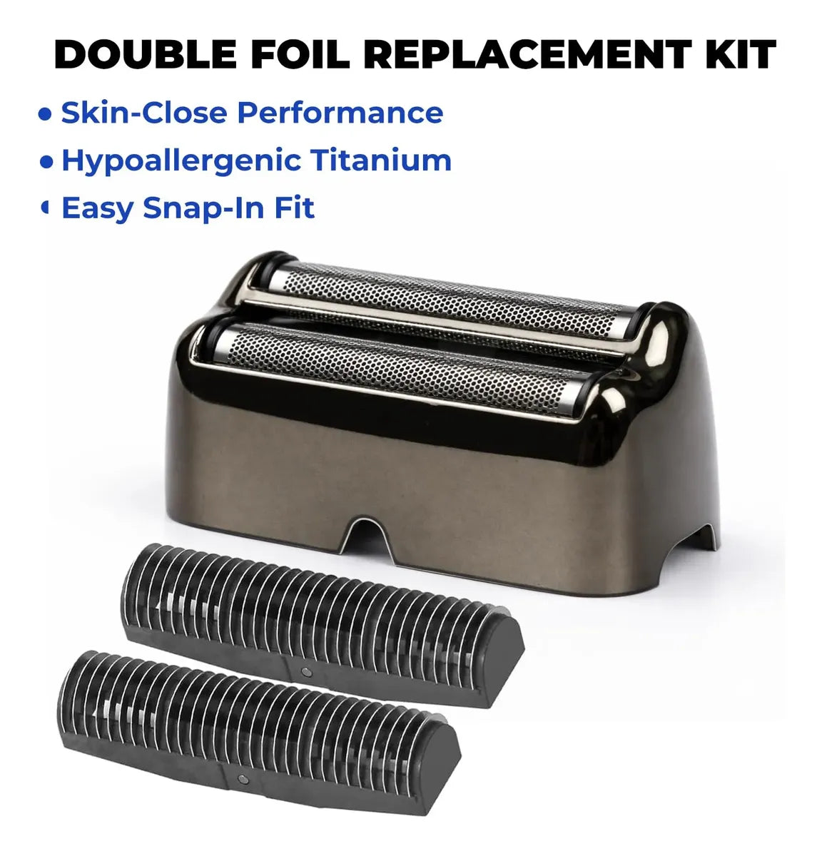 BaBylissPRO UVFOIL Double Foil – Repuesto de Lámina y Cortadores FXLRF2