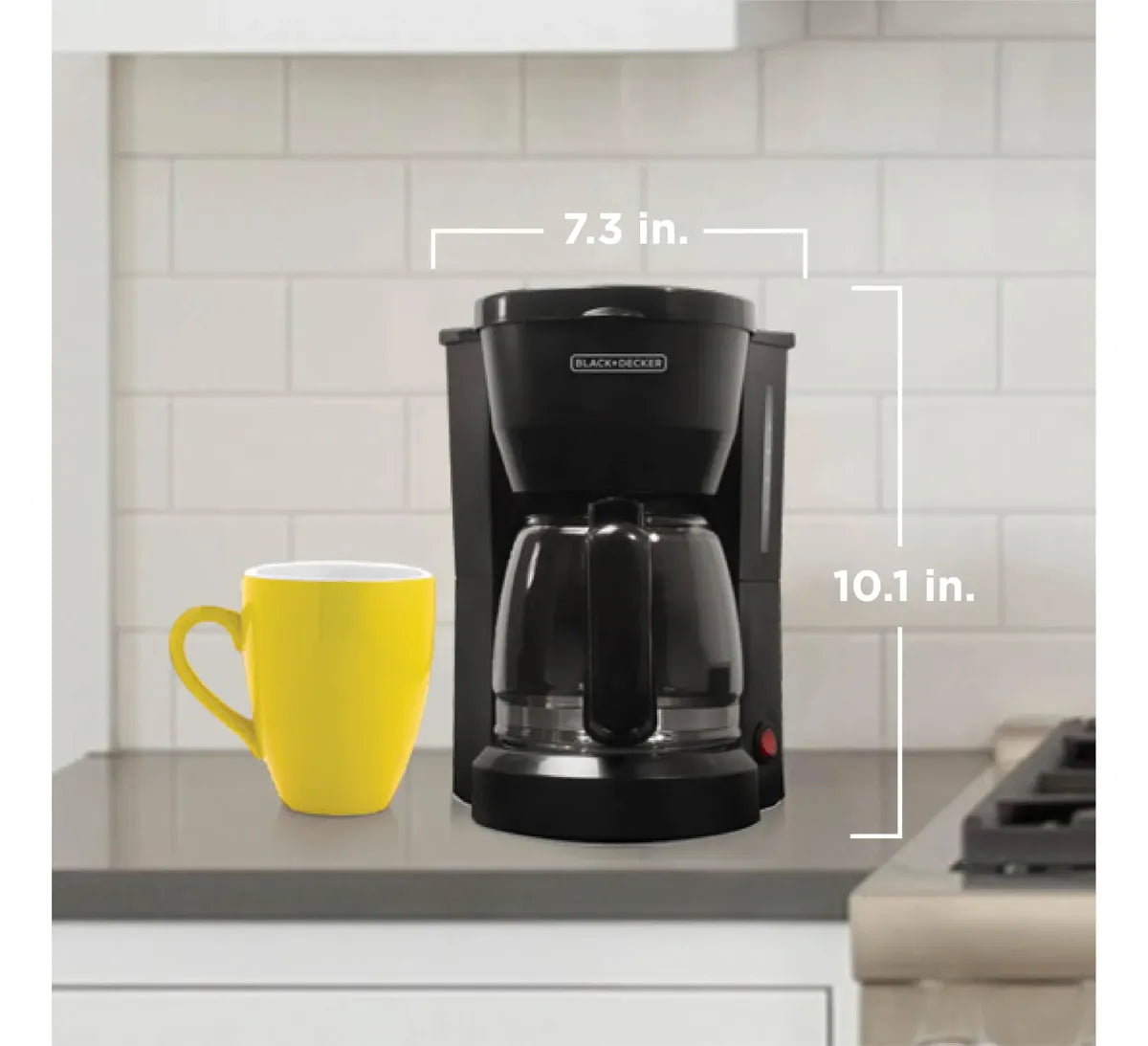 Cafetera Black+Decker DCM600B 5 Tazas | Jarra de Vidrio | 120V