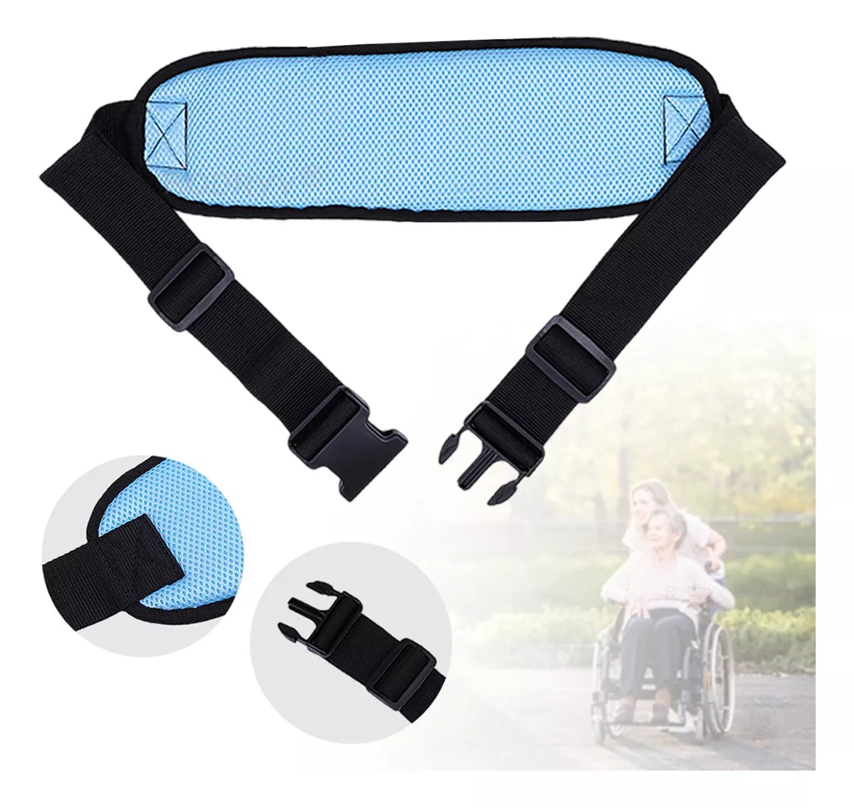 Cinturón De Seguridad Para Silla De Ruedas Arnés Seguridad