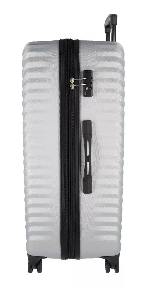 Maleta Saxoline Boden Plateado