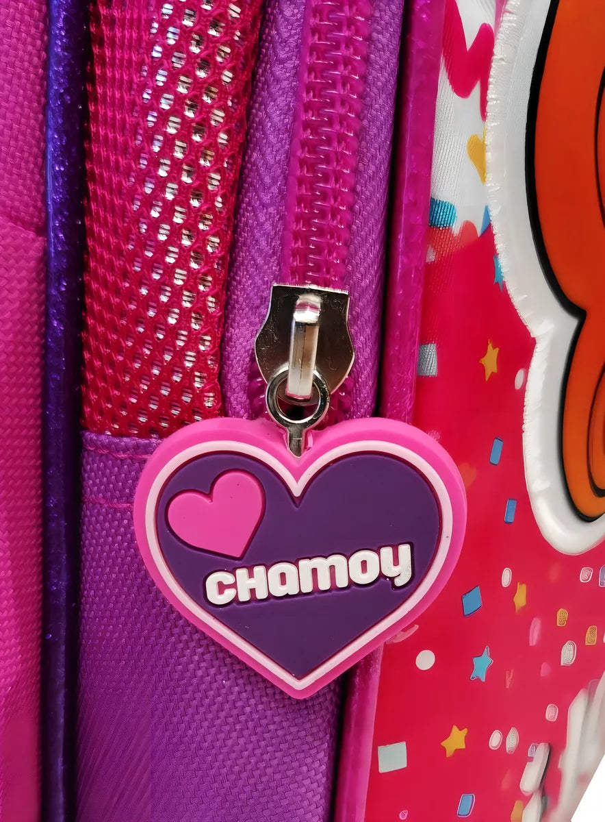 Mochila Distroller Chamoy Satin Color Rojo