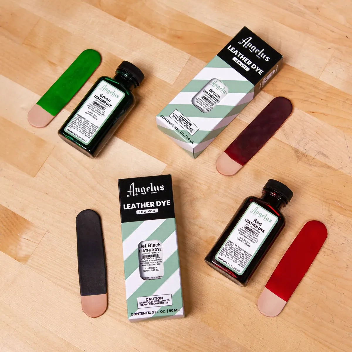 Angelus Dark Brown Leather Dye 90 ml – Tinte para Cuero con Aplicador