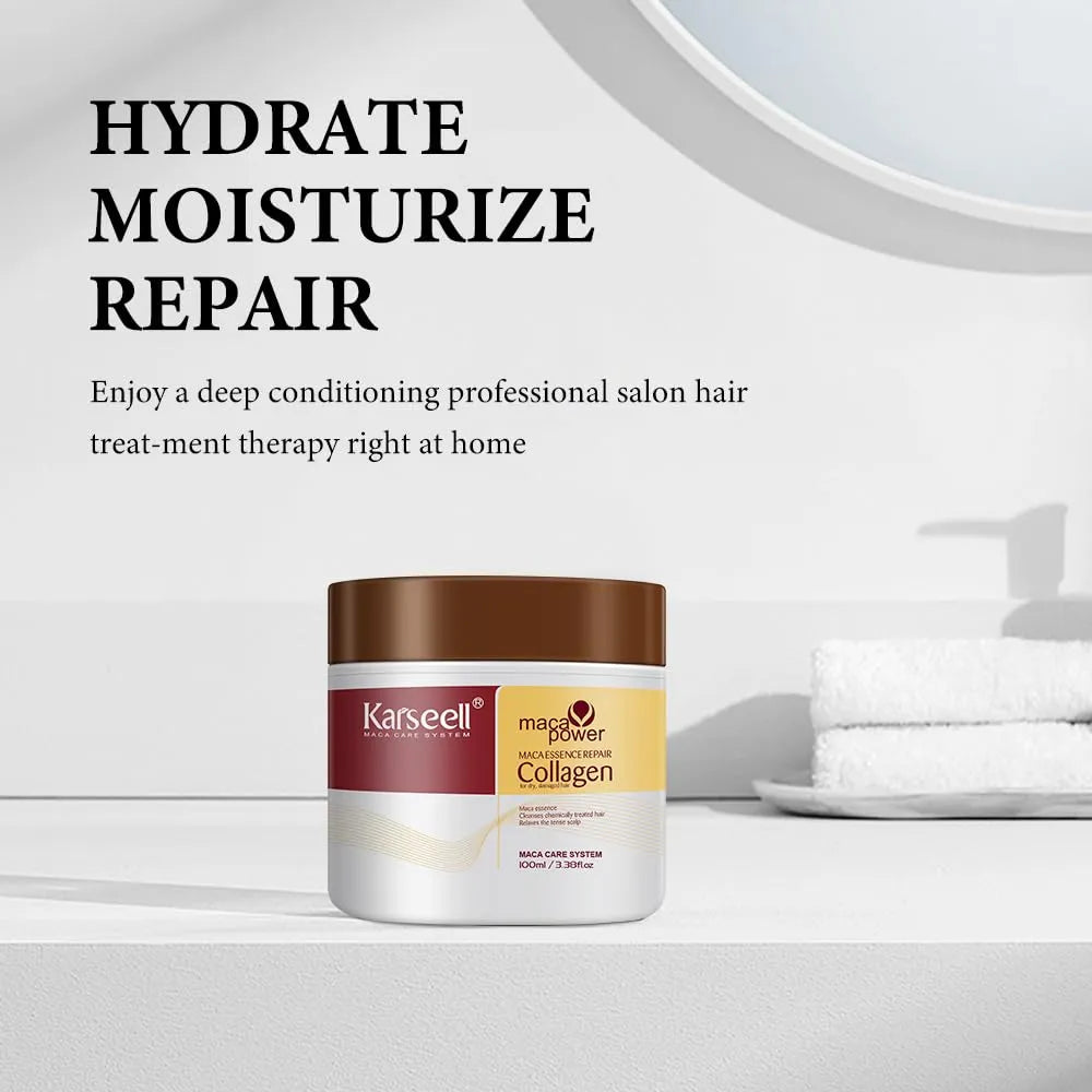Tratamiento Capilar Karseell Collagen Deep Repair, 100 Ml, A