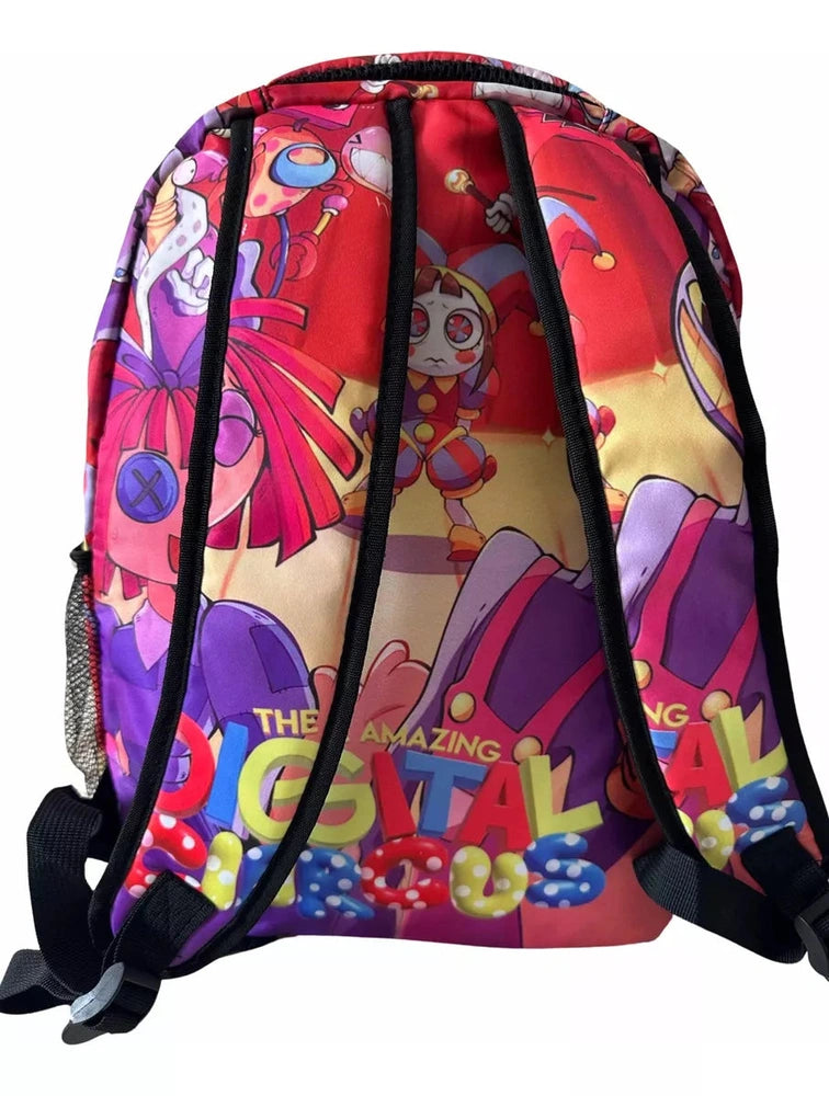 Mochila Escolar Diseño The Amazing Circus Digital Calidad