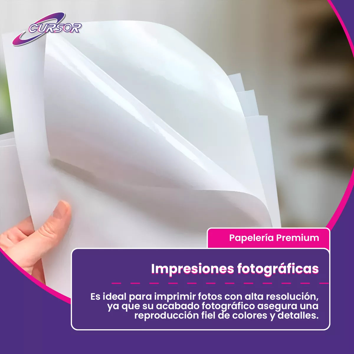 Papel Adhesivo Glossy Antioxido A4 - 115g - 100 Hojas