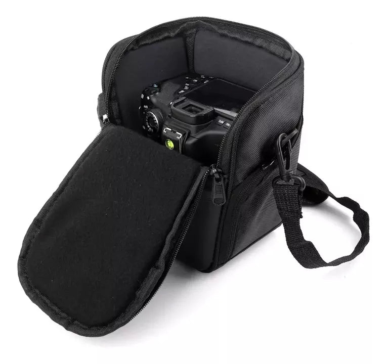 Bolso Cámara Fotográfica Y Lente Dslr Antigolpes Para Canon