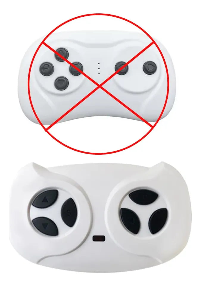 Control Remoto POLYNX JR1602FCC 2.4 GHz Bluetooth para Auto Eléctrico Infantil Power Wheels