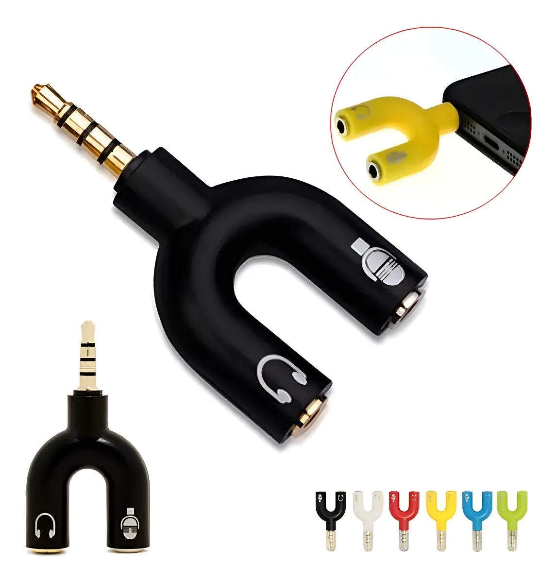 Pack 2 Convertidor Adaptador Audios Polopolo