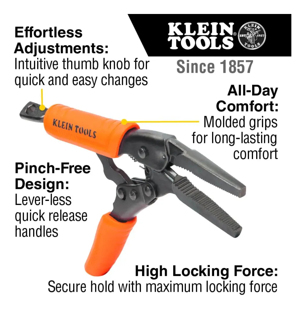 Klein Tools 38611 – Pinza de Bloqueo de Punta Larga 6" / 18,7 cm