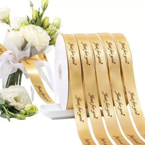 Cinta Satin Doble Cara (2cm) Con 91 Metros "Just for You"
