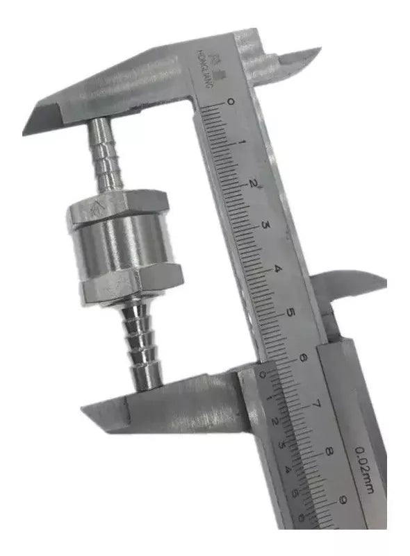 Valvula De Retencion 8 Mm Aluminio Petroleo De Antirretorno