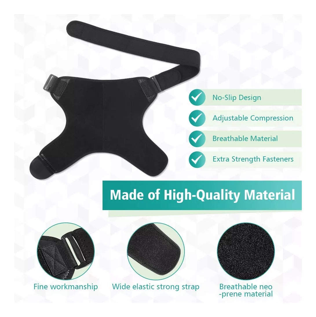 Soporte Hombro De Compresión Ajustable, Manguito Rotador
