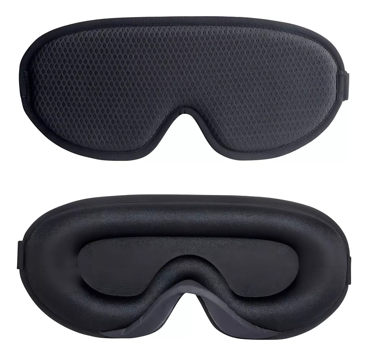 Antifaz 3d Para Dormir Cubre Ojos Respirable Suavidad Color Negro
