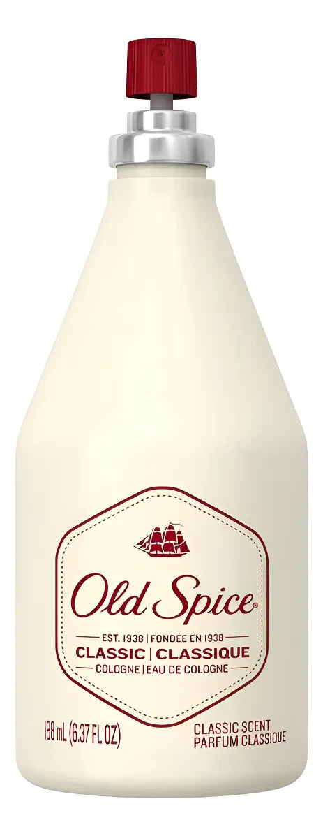 Colonia Old Spice Classic Original Spray 188 ml – Importada de Estados Unidos