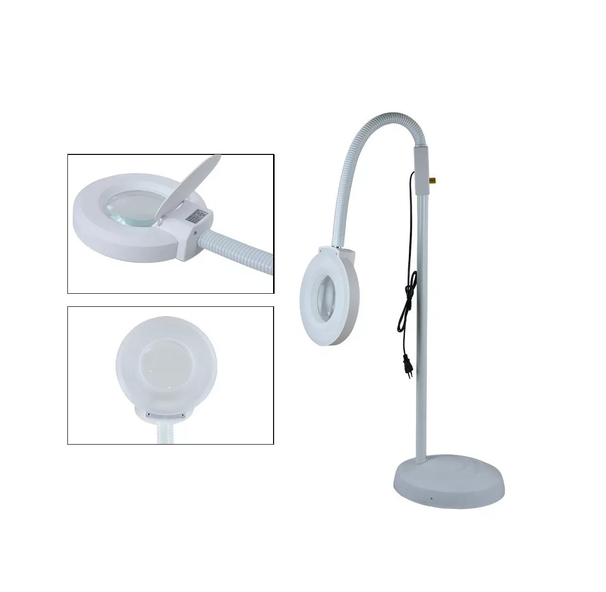 Lampara Luz Lupa Led Con Pedestal Cosmetologia Pestañas