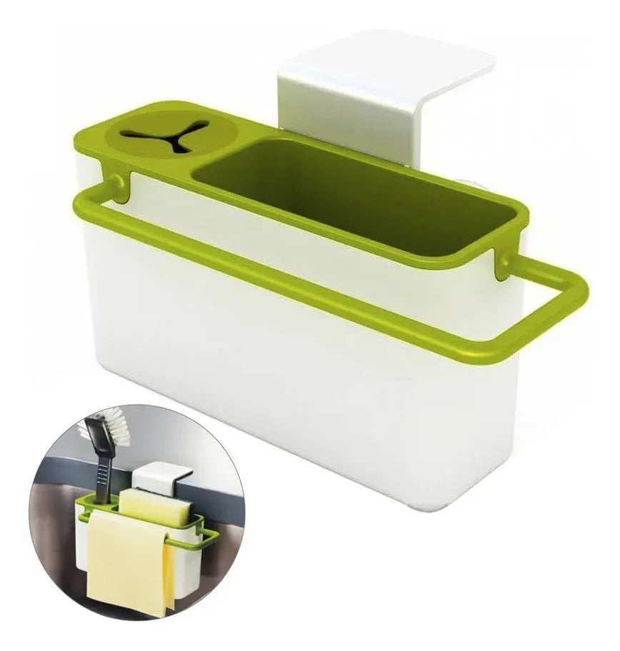 Soporte De Fregadero Organizador De Cocina Porta Esponja