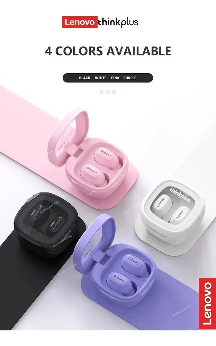 Audífono in-ear gamer inalámbrico Lenovo ThinkPlus XT62 XT62 violeta