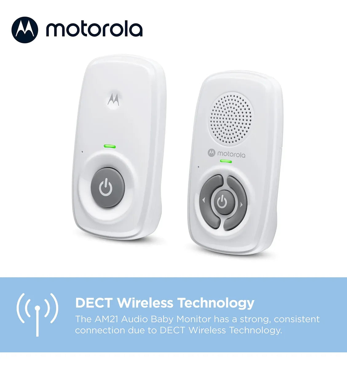 Monitor De Audio Para Bebés Motorola Nursery Am21