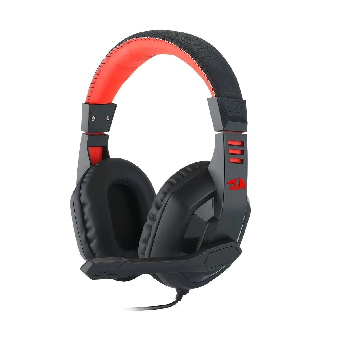 Auriculares Audifonos gamer Redragon Gamer Ares H120 negro y rojo