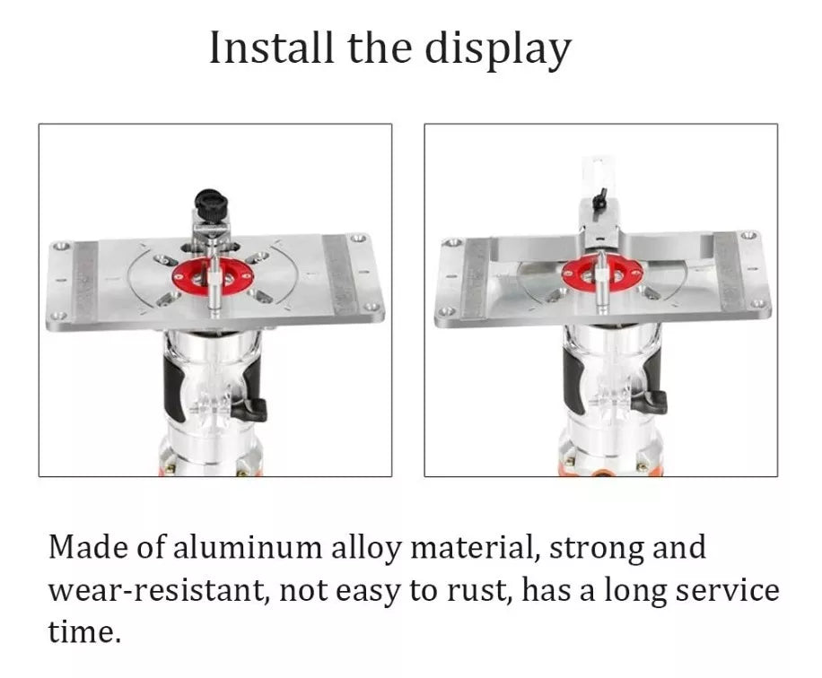 Placa Carpintería Mesa Router Multifuncional