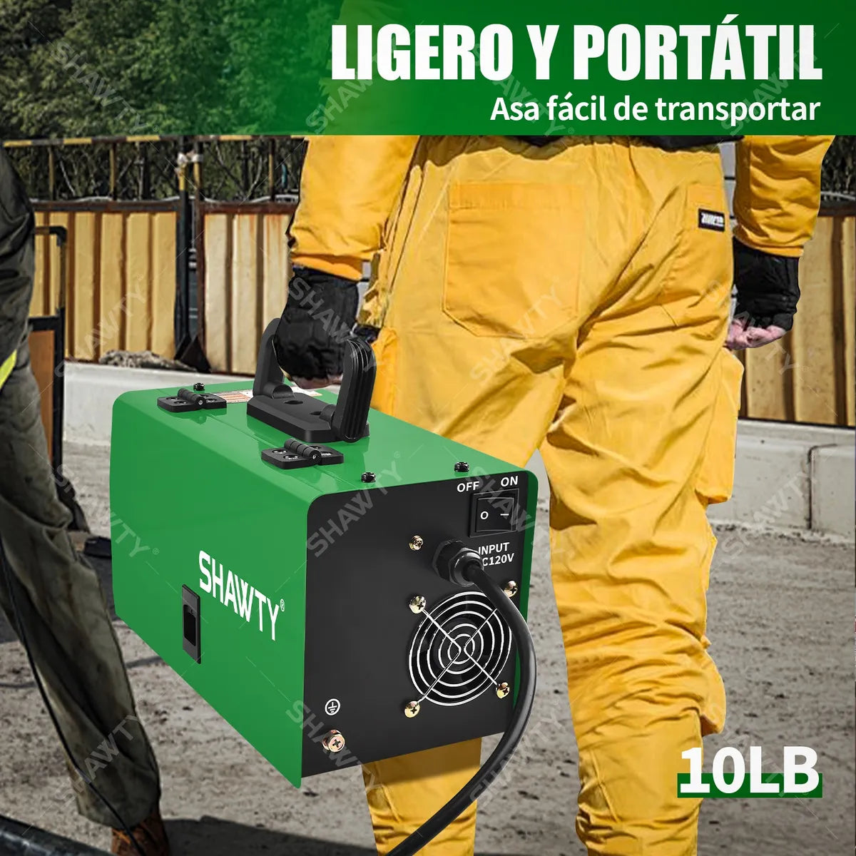 Máquina Inverter De Soldadura 3 En 1 - 140a Shawty