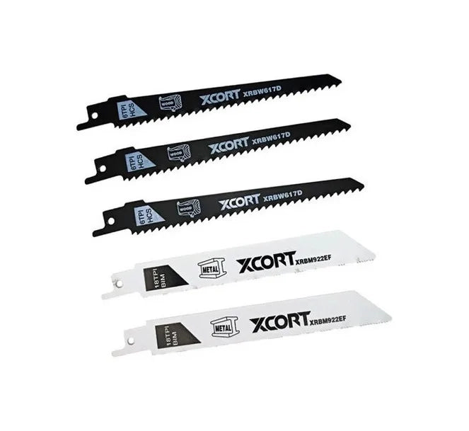 Set De 5 Hojas Para Sierra De Sable 6'' Madera Y Metal