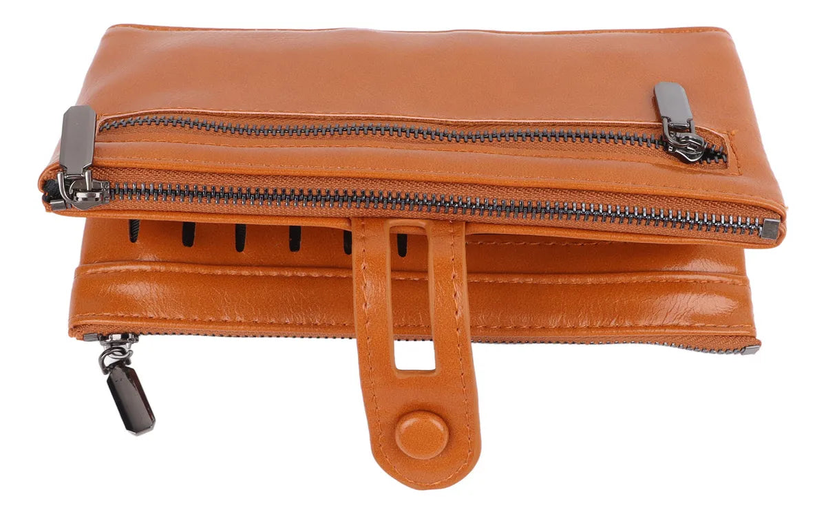 Cartera / Billetera para Mujer Con Bloqueo Rfid De Gran Capacidad