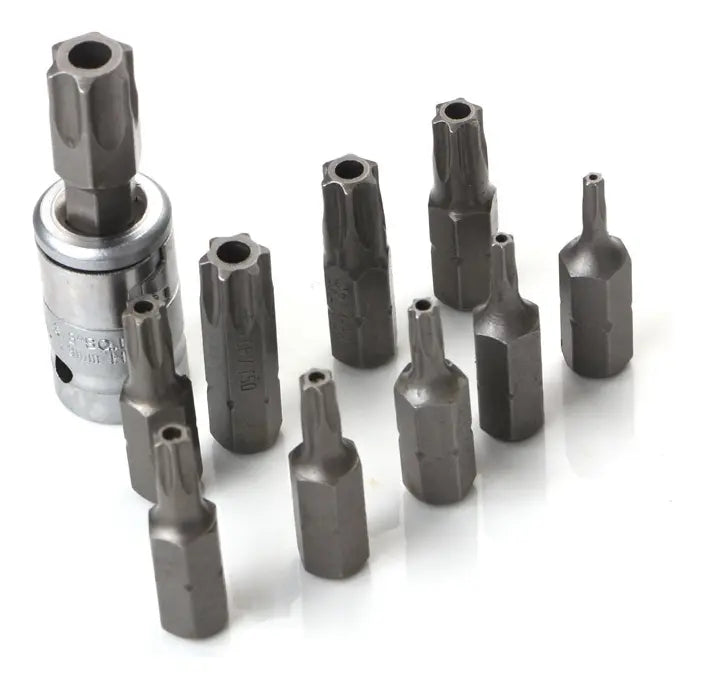 Juego de Conectores Torx Bit de 34 Piezas con Enchufes