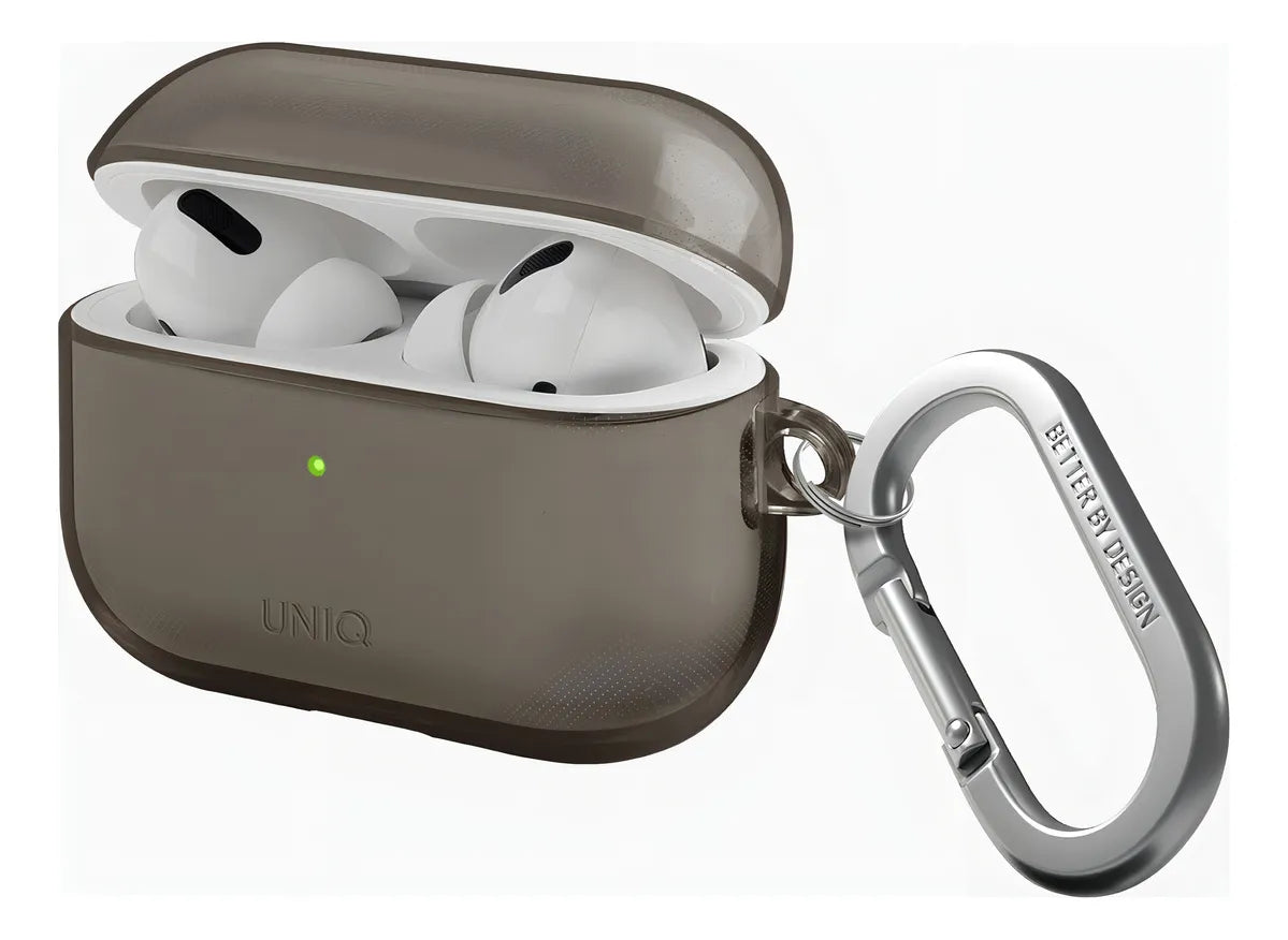 Funda AirPods Pro 2da Generación - Marca Uniq - Modelo Glase - Gris
