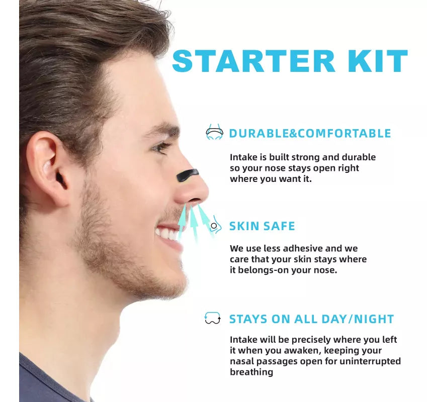 Kit De 30 Kits De Dilatadores Respiratorios Nasales