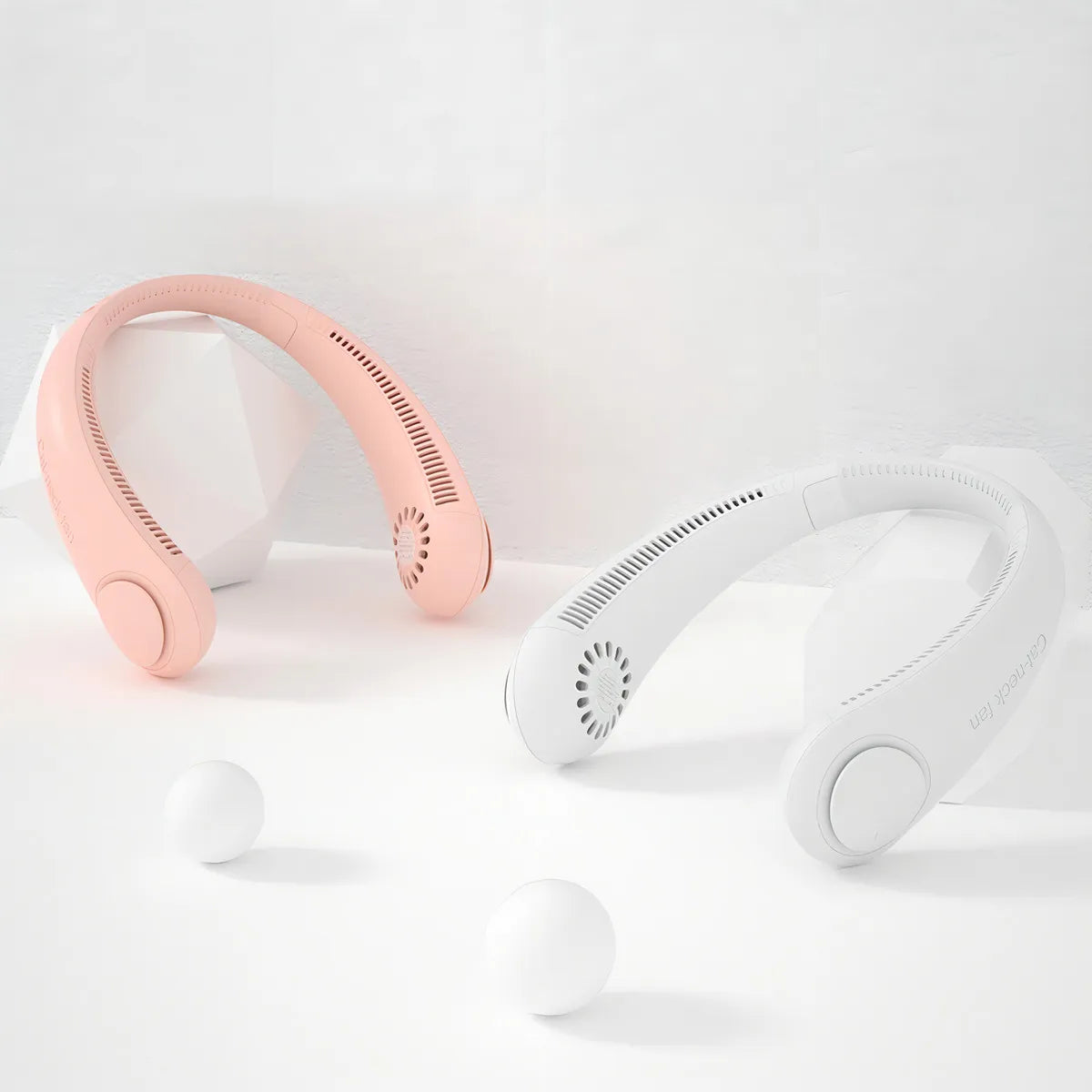 Ventilador Portátil Para Cuello Ajustable Ideal Verano