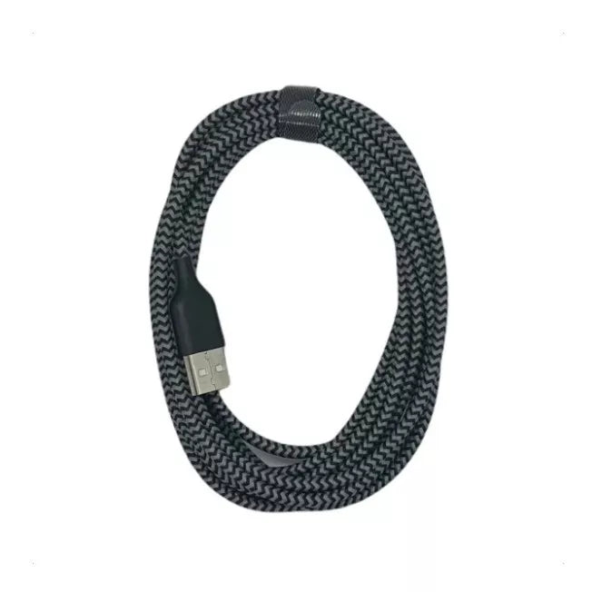 Cable Micro Usb 3 Metros Reforzando Marca Muju