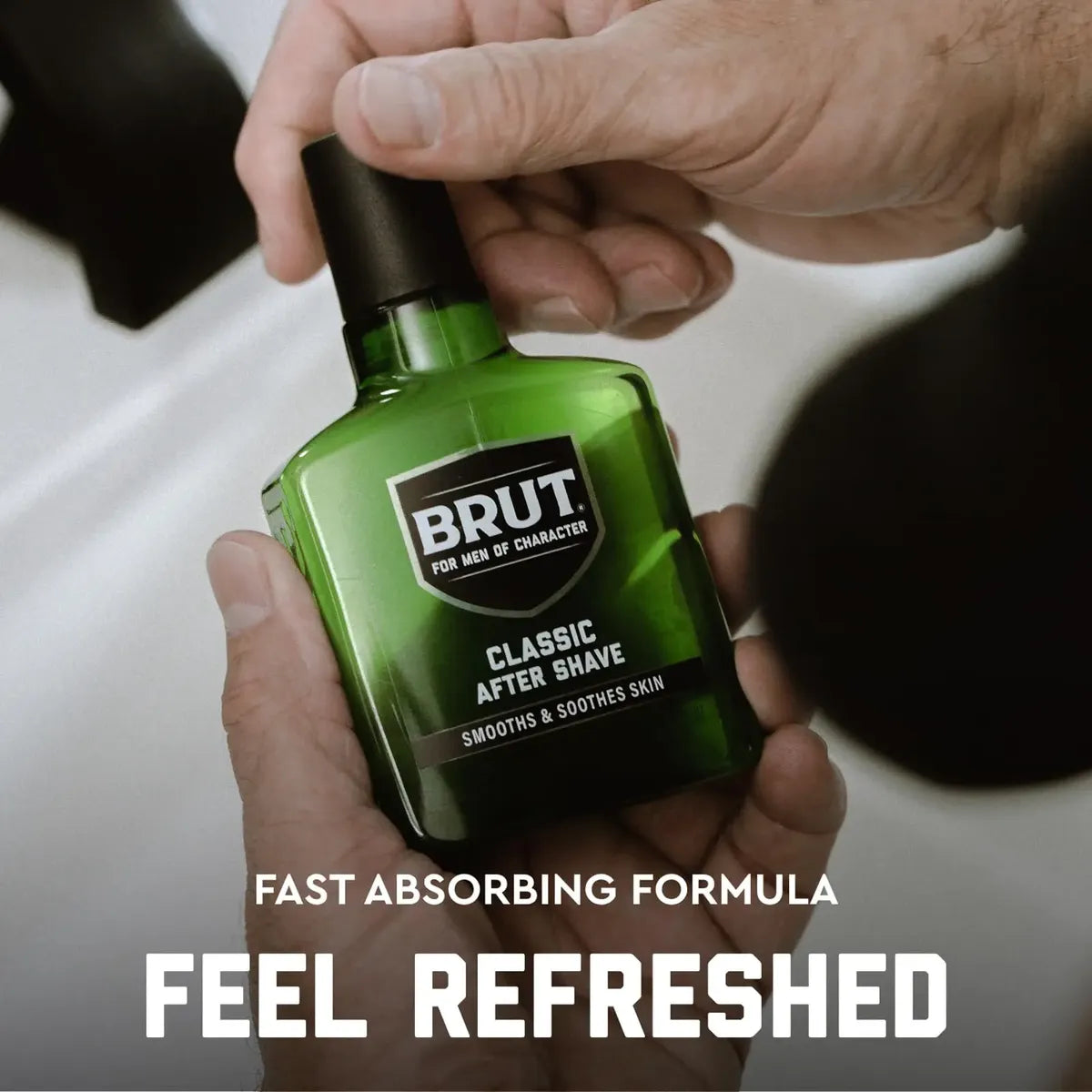 After Shave Brut Classic para Hombre 150 ml | Loción Refrescante para Después del Afeitado