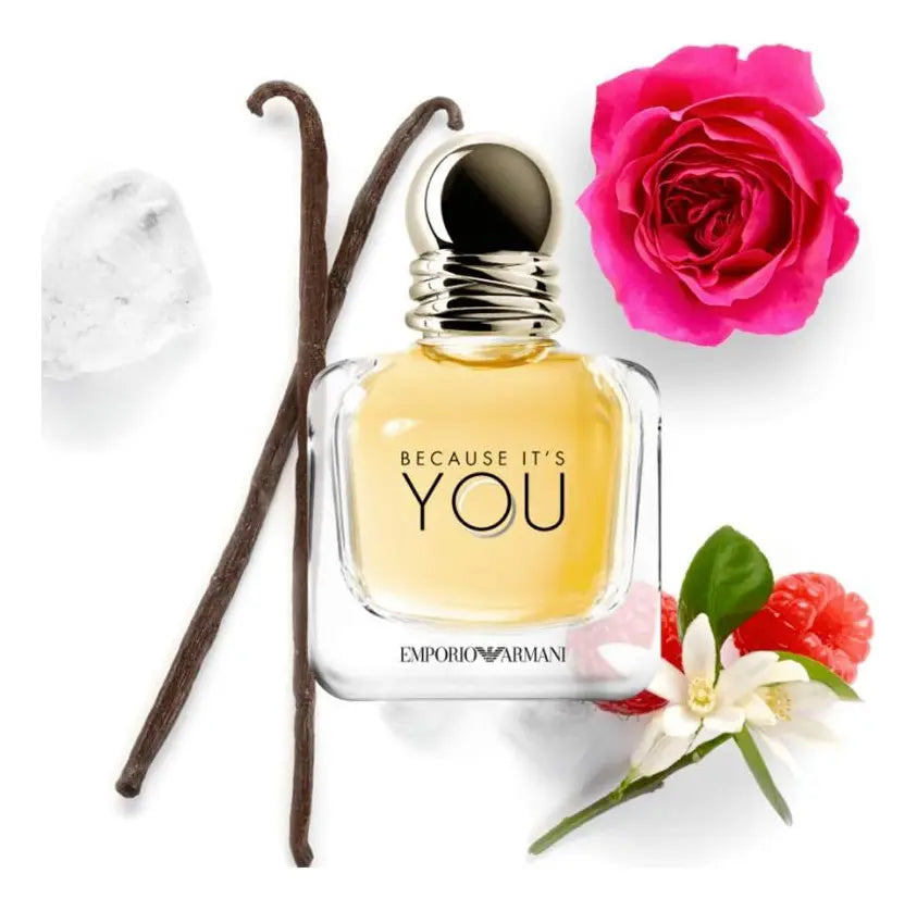 Emporio Armani Because It's You Eau de Parfum 50 ml para Mujer | Fragancia Floral Frutal