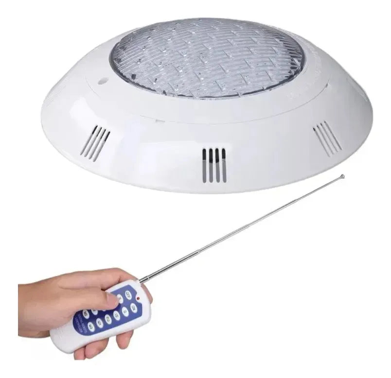 Foco Led Piscina Multicolor 18w 12v Vulcano Control Remoto Rgb
