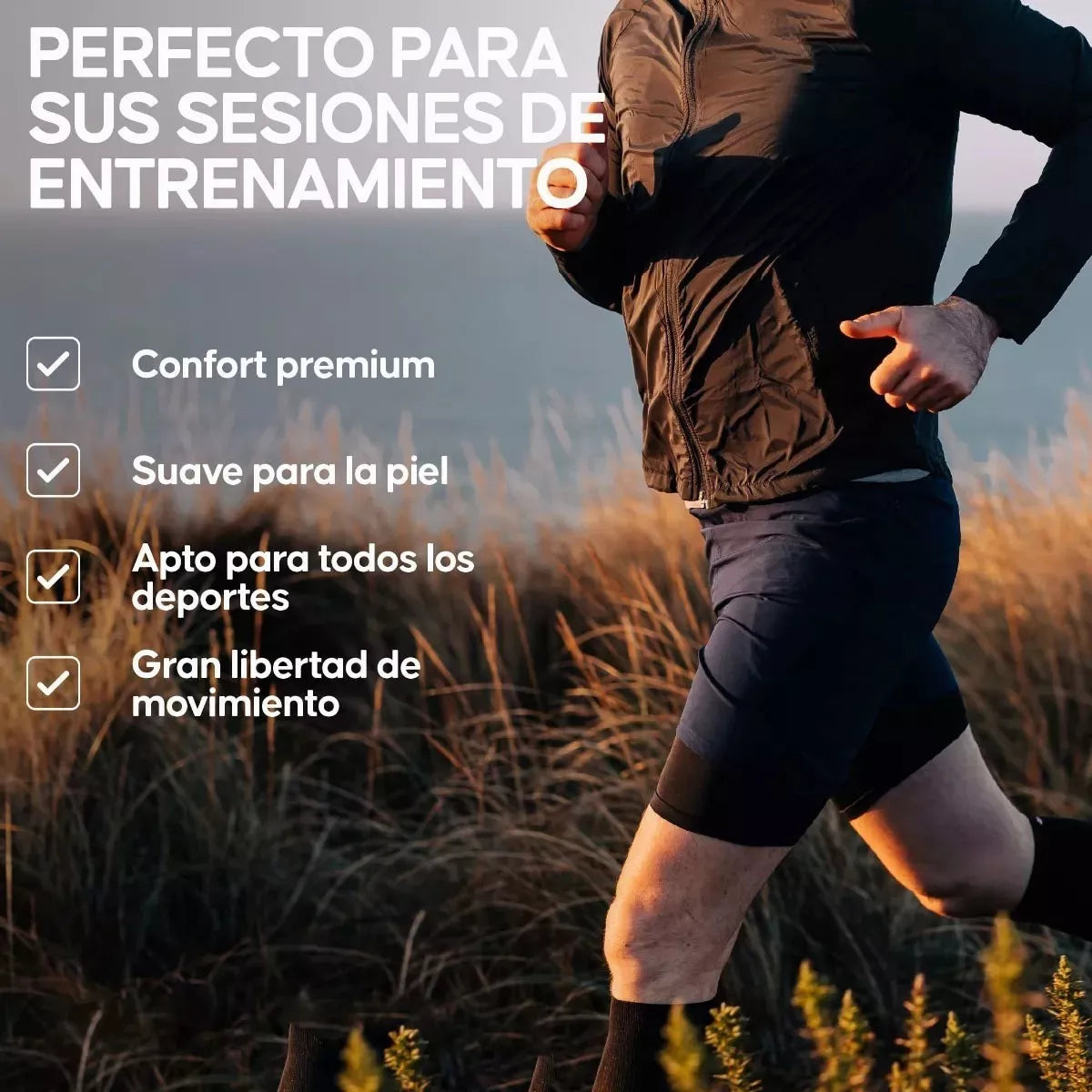 Calza Short Compresión Hombre Deportivo Licra Primera Capa