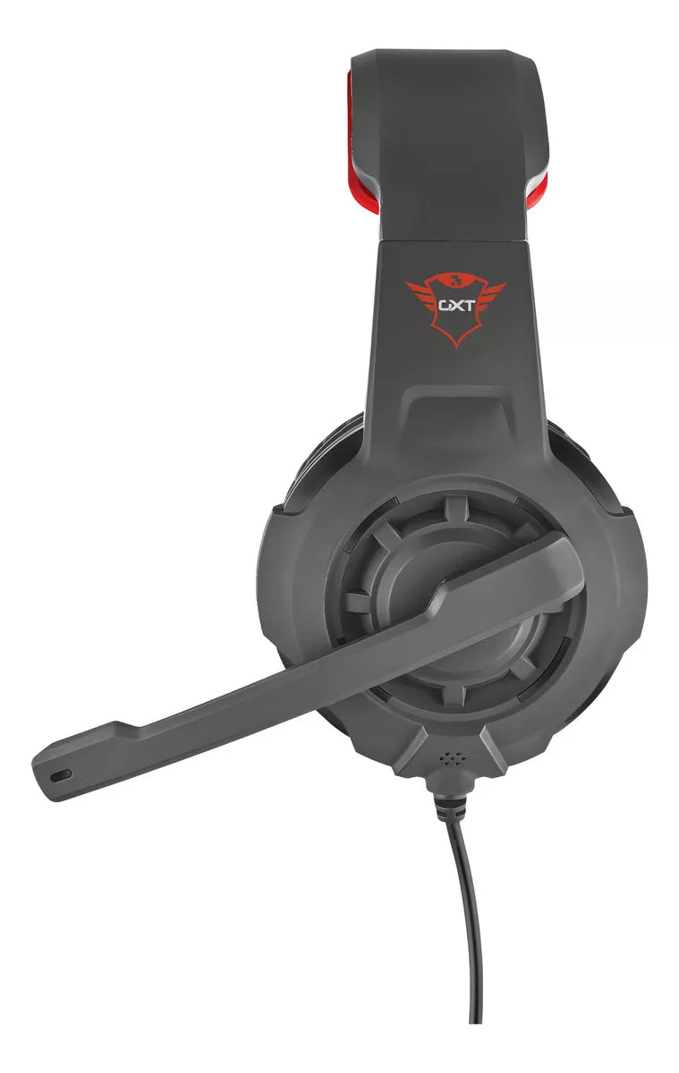 Audífonos y mousse Gamer Trust Gxt 784 Negro