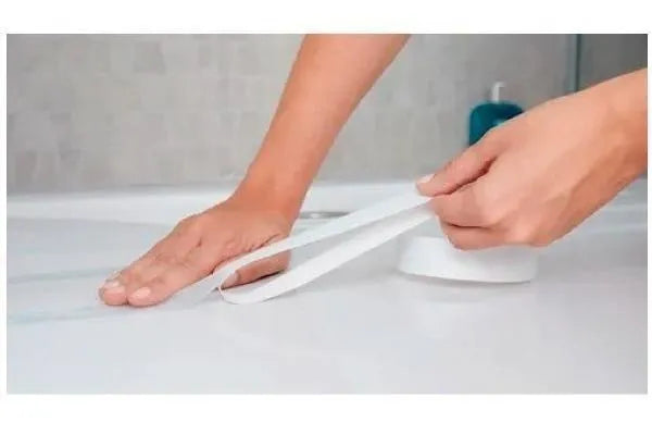Cinta Antideslizante Para Bañera Ducha Tesa 25mm X 5mt Color Trasparente