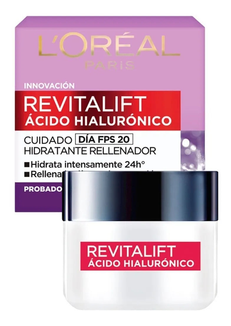 Crema De Noche Anti-arruga Revitalift Ácido Hialurónico 50ml